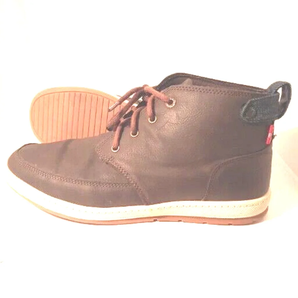 Levi's Mens Brown Chukka Ankle Boots Shoes Pre-owned Size US 9